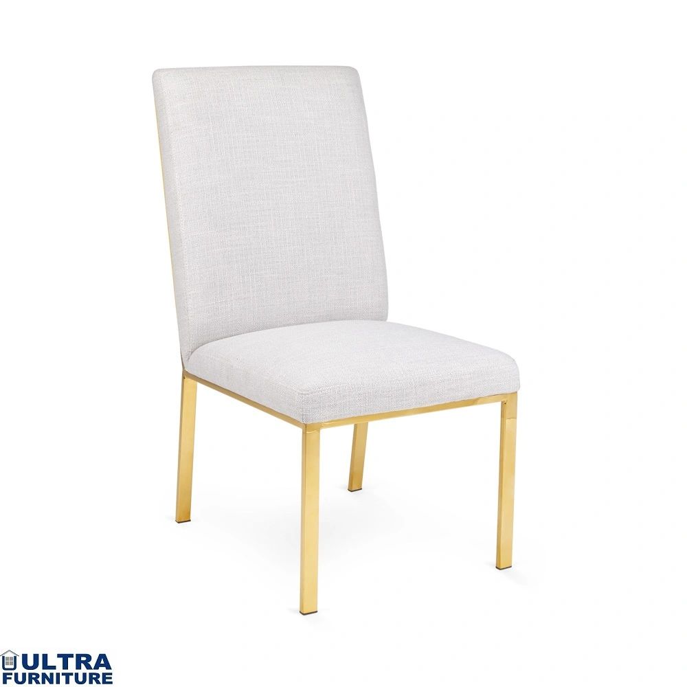 Riley dining chair linen Light Grey